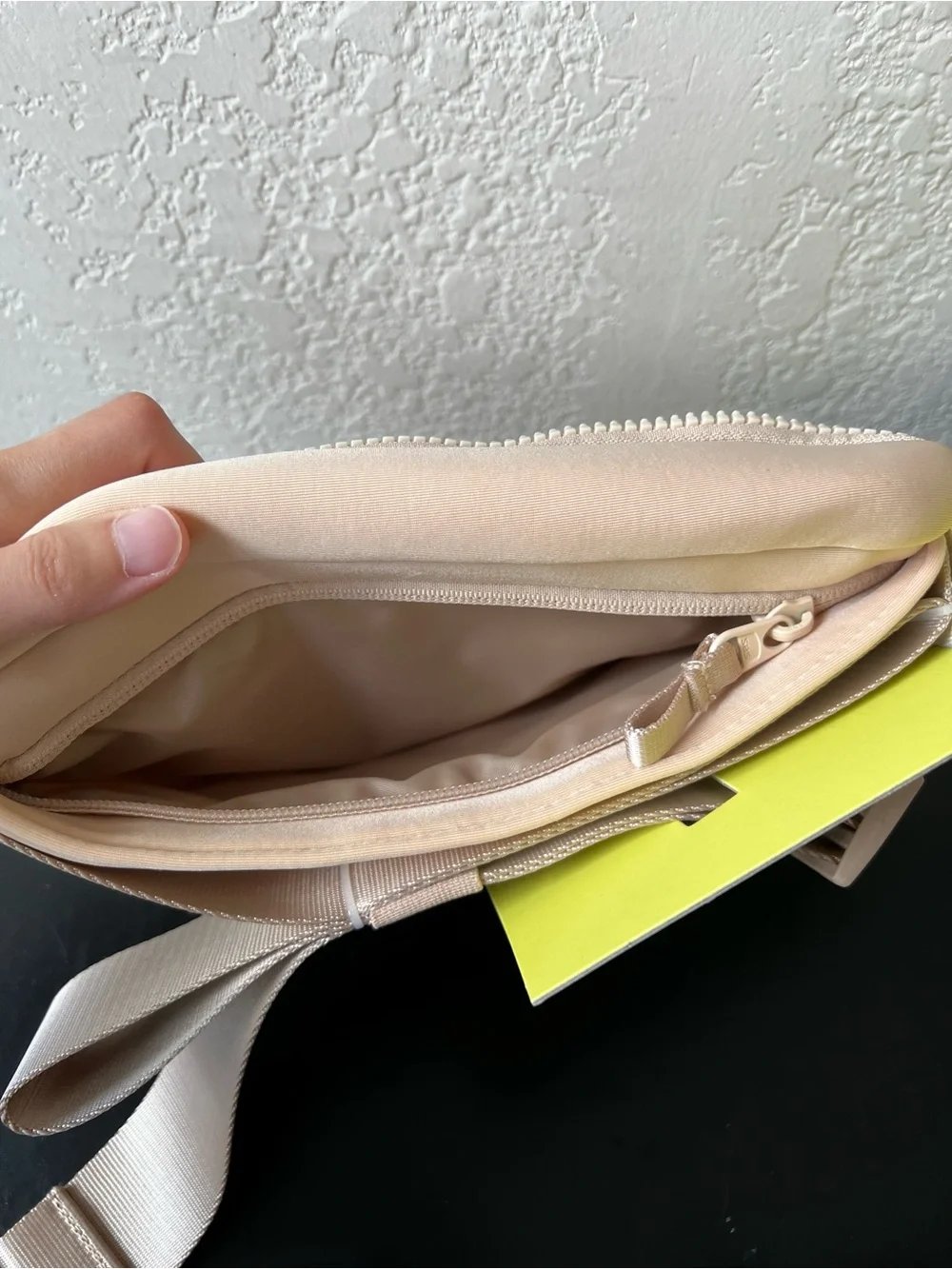 NWT All In Motion Premium Belt Bag Fanny Pack - Beige/Tan